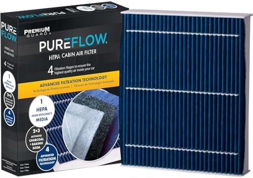 PUREFLOW PC99542HX HEPA Cabin Air Filter | Fits 2020-2026 Ford Explorer 2.3L, 3.0L, Escape 1.5L, 2.0L, 2.5L, Police Interceptor Utility 3.0L, 3.3L