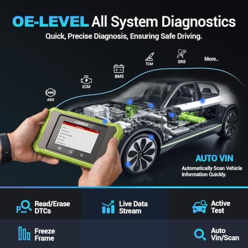 LAUNCH Creader Elite X500 for GM OBD2 Scanner Diagnostic Tool Full System