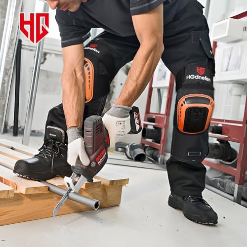 Knee Pads for Work,Thick Gel Foam Construction Knee Pads.2 Pair