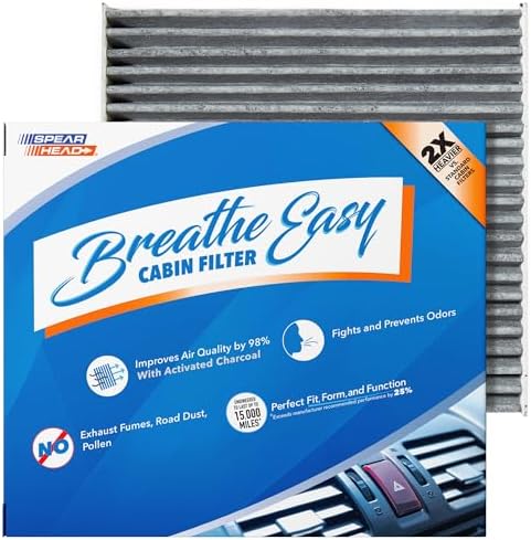 Spearhead Odor Defense Breathe Easy AC & Heater Cabin Air Filter (BE-549)