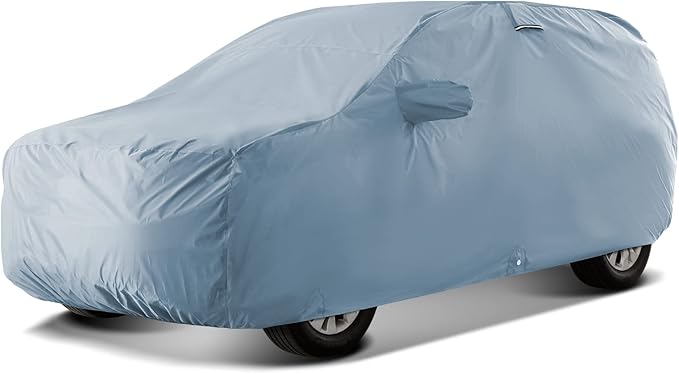 iCarCover Fits 2003-2022 Honda Pilot SUV Cover Automobiles Form-Fit Padded Full Exterior Waterproof Automobiles Protection Covers