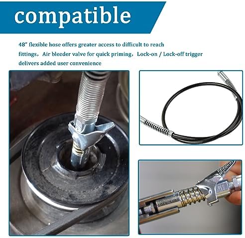 49-16-2647 Grease Gun Hose 48" for Milwau-kee M-18 Grease Gun