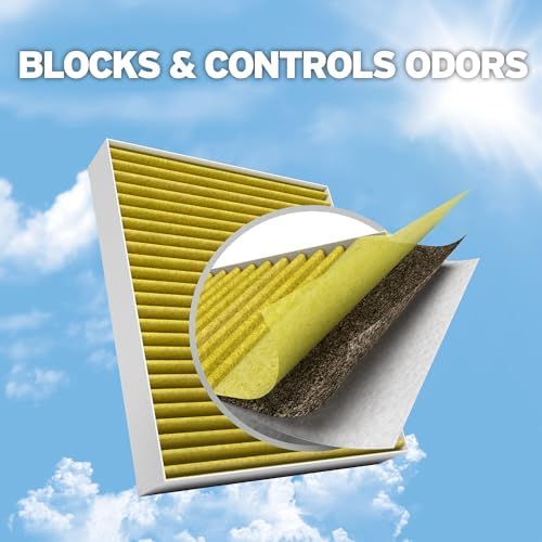 Purolator PBC36154 PurolatorBOSS Premium Cabin Air Filter with Activated Carbon Compatible with Select Chevrolet, Buick, Cadillac