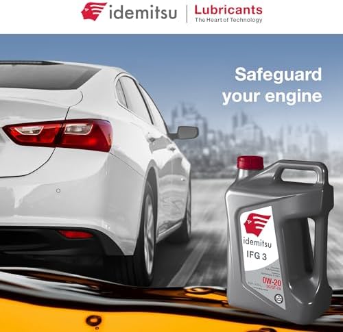 Idemitsu IFG3 0W-20 SP/GF-7A Full Synthetic Motor Oil – 5 Qt, Case of 4