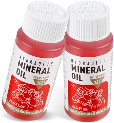 High Performance Mineral Oil Brake Fluid 120ml for Shimano, Tektro and TRP Hydraulic Disc Brakes