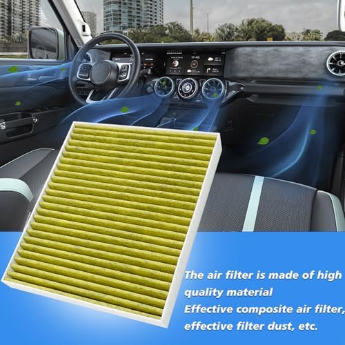 Cabin and Engine Air Filter Fits for 2024 2025 2026 Trax, 2021-2026 Trailblazer, 2020-2026 Encore GX, 2024-2026 Envista, Fits CF11966, CA12814, 42712666, JM966, JM2666