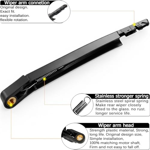 Rear Wiper Arm Blade Replacement for Ford Expedition Navigator