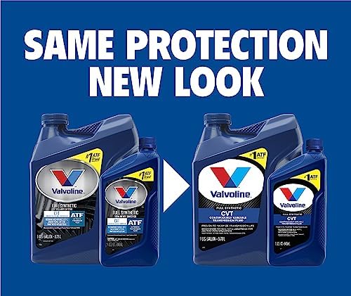 Valvoline CVT Full Synthetic Continuously Variable Transmission Fluid 1 Quart (Pack of 2)