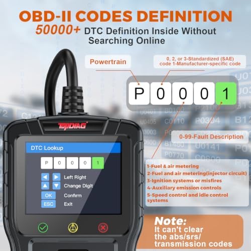 M60 OBD2 Scanner, 2-in-1 Car & Motorcycle Code Reader