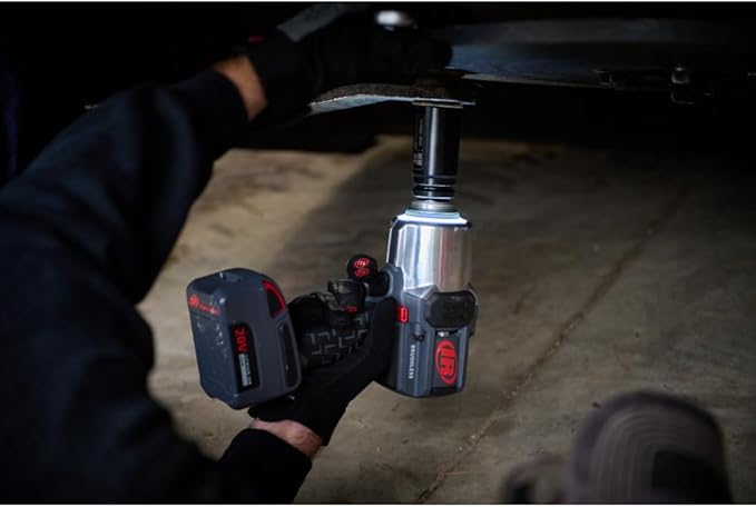 Ingersoll Rand W8191 1" 20V Cordless Impact Wrench Bare Tool, 2000 ft-lb Torque, Friction Ring Thru-hole, Pistol