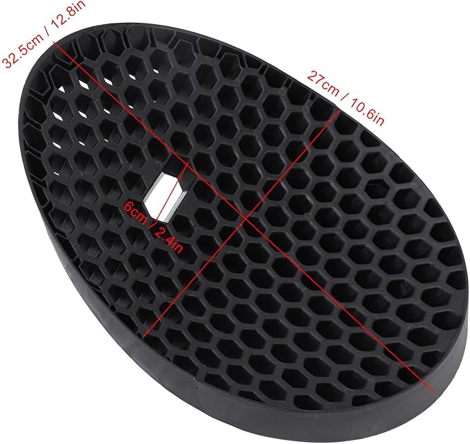 Efficient and Rugged Car Wash Bucket Insert for Dirt and Sediment Separation, Ideal for Auto Detailing (Black)