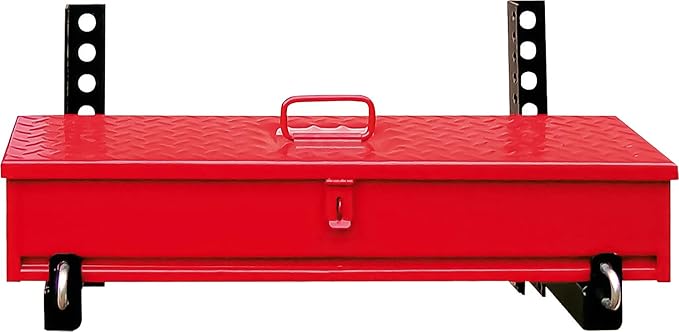 LARIN Tractor Metal Tool Box, Heavy Duty Steel, Univerasal mounting (28 inch)