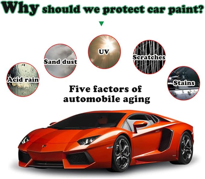 Black Gold Car Wax with Pad Solid Auto Carnauba Cars Care Polish Cleaner Waxing Repair Scratches Ceramics Coating for Black Cars 300g with Free Waxing Sponge, 10.6oz