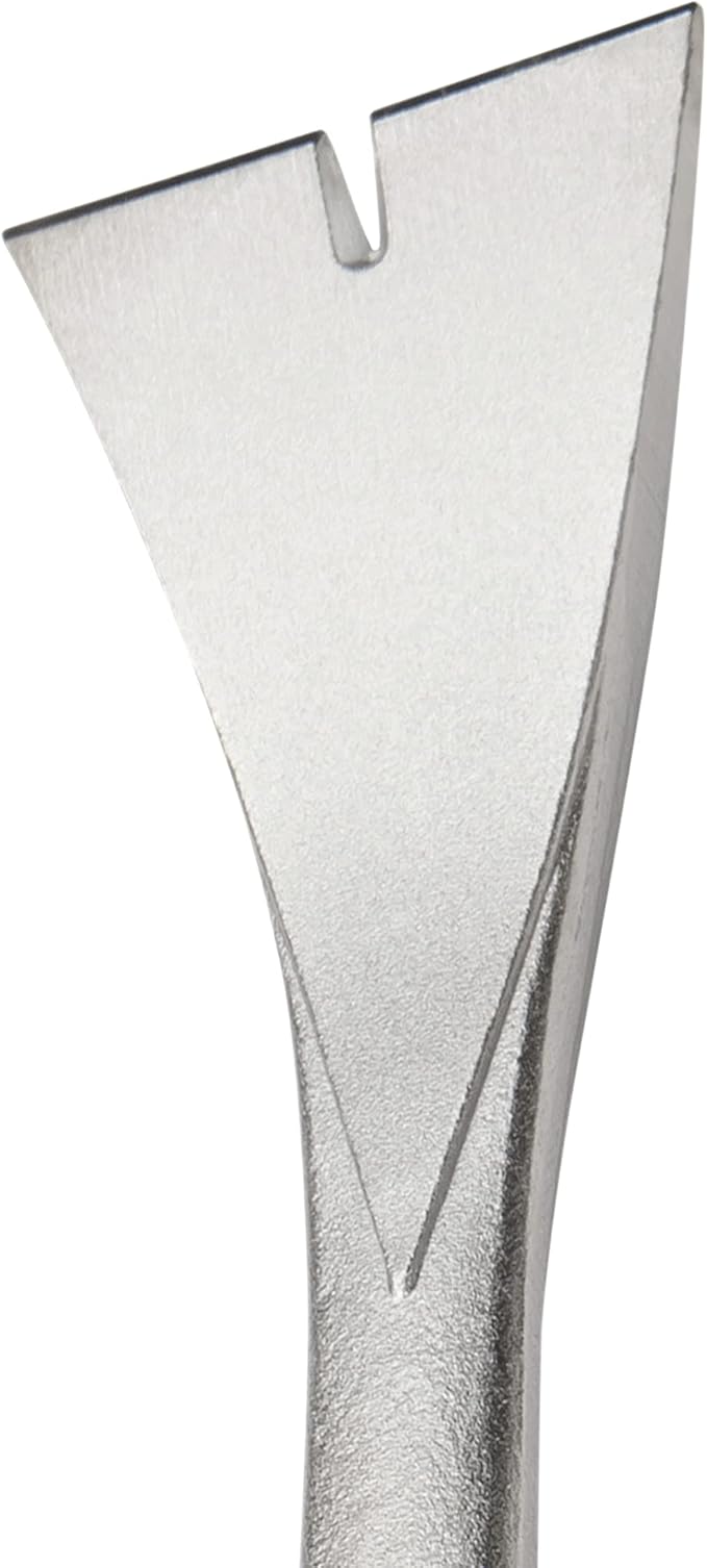 ESTWING Pro Claw Moulding Puller - 12" Pry Bar with Forged Steel Construction & No-Slip Cushion Grip - MP300G