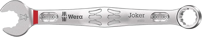 WERA - 05020235001-9642 Magnetic Rail 6003 Joker Imperial 1 Ring Spanner Set, 8 Pieces