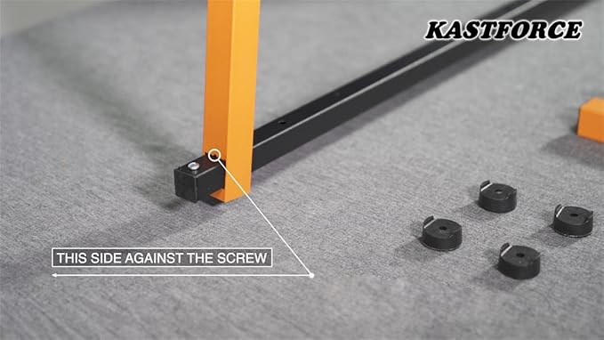 KF1004 Lumber Storage Rack 3-Level System 110lbs per Level with Durable Sheet Metal Screws, Wood Rack