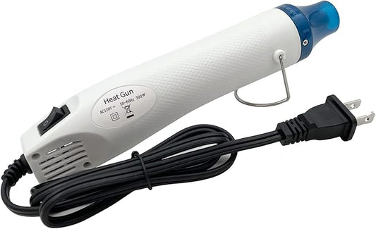 Heat Gun, Mini Hot Air Gun for DIY Crafts Portable Heat Air Gun Tool for Embossing Shrink Wrapping Drying Paint