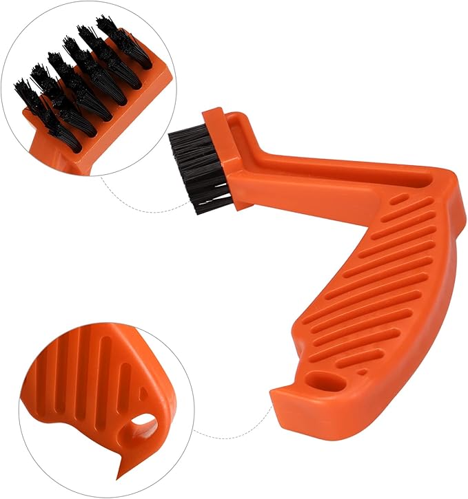 SPTA Polishing Pad Conditioning Brush, Polishing Spur Tool Set,Wool Buffing Pad Cleaning Spur Tool+ Foam Pad Brush, Car Buffing Pad Professional Cleaning Tool for Buffing Pads and Woolen Pads