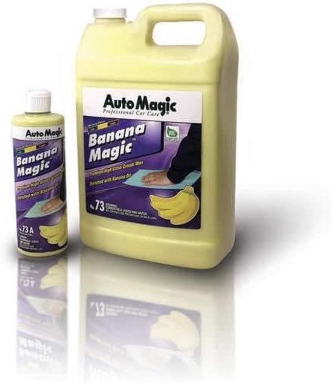 Auto Magic Banana Magic Cream Wax 73 - Automotive Polish and Sealant - 1 gal