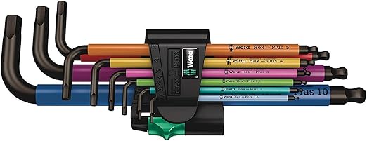 Wera 3/8-inch Ratchet Set (43 Pieces) and Long Arm Hex Key Set
