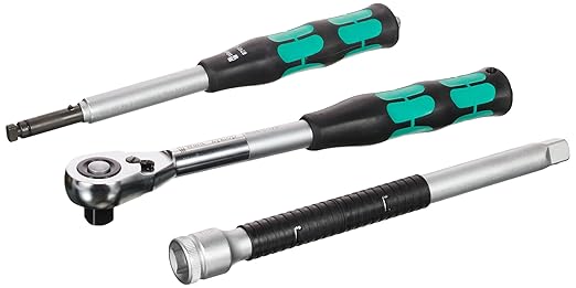 WERA 05004090001 8006 SC 1 Zyklop Hybrid Ratchet Set, 1/2" Drive, Metric, 13 Pieces