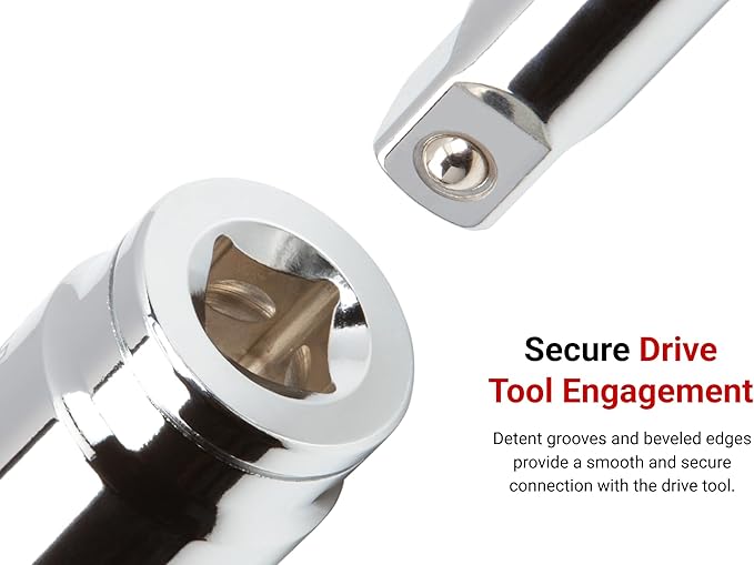 TEKTON 1/2 Inch Drive x 33 mm Deep 12-Point Socket | SHD23333