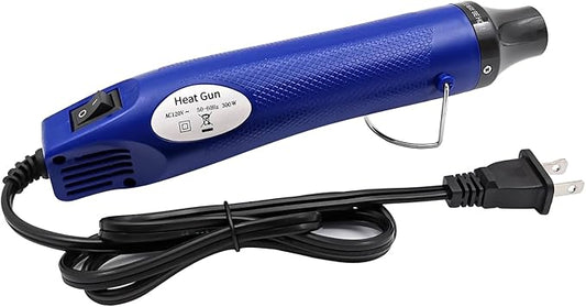 Heat Gun, Mini Hot Air Gun for DIY Crafts Portable Heat Air Gun Tool for Embossing Shrink Wrapping Drying Paint
