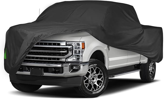 Proadsy Car Cover for 2017-2025 2026 Ford Super Duty F-250 Regular Cab 8 ft Bed All-Weather Windproof Waterproof UV Protection Defense Against Rain Snow Dust Sun Outdoor Truck Cover