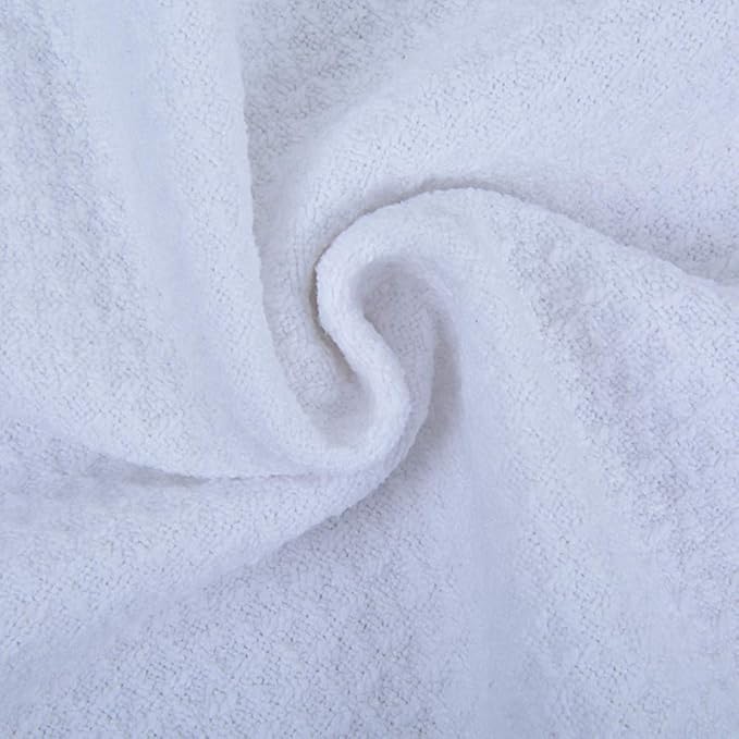VIVOTE Microfiber Kitchen Towels DIY Sublimation Blank White Tea Towel Waffle Weave Dish Towels Super Absorbent Soft Fast Drying Dish Cloths Reusable Cleaning Cloths 4Pack White 16 Inch X 24 Inch