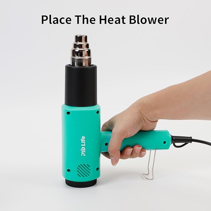 PYD Life Heat Blower Gun for Sublimation Blanks Shrink Wrap Film 110V Hot Air Gun for Shrink Wrap Temperature Control with 2-Temp Settings