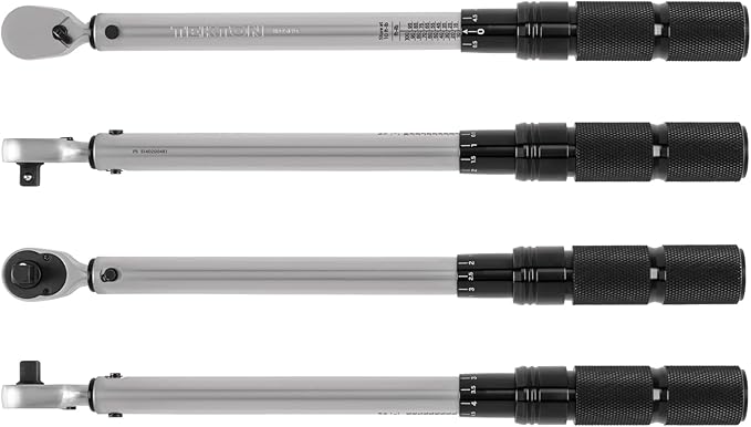 TEKTON 3/8 Inch Drive 90-Tooth Dual-Direction Micrometer Torque Wrench (10-100 ft-lb) | TRQ51402