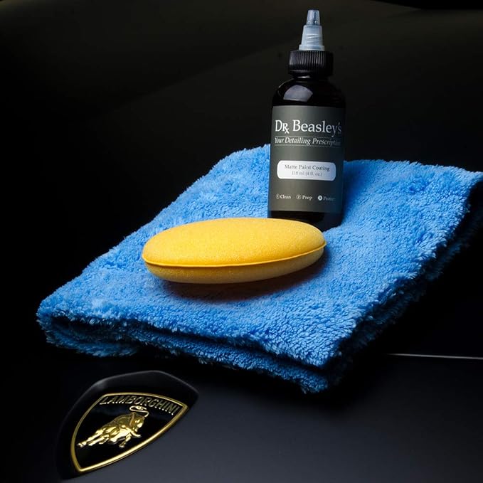 Dr. Beasley's Matte Paint Coating - Ceramic Protects Matte & Satin from Staines, Dirt, Contaminants, UV Year Round. Repels Water to Self Clean. Gives No Gloss Factory New Look, 12 oz