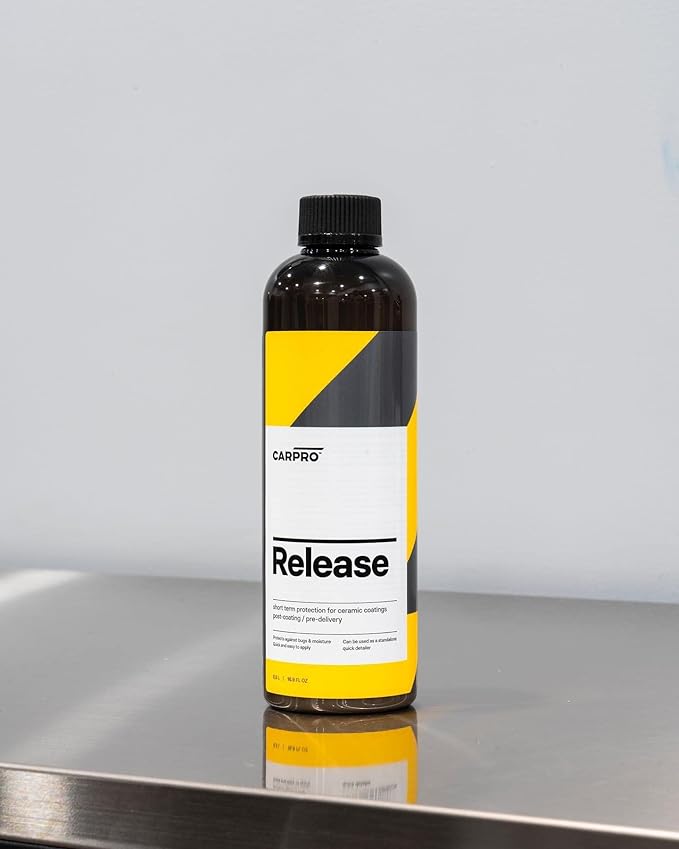 CARPRO Release - Ceramic Coating Post Coating or Quick Detailer Spray, Wax-Based Nano-Sealant - 500mL with Sprayer (17oz)