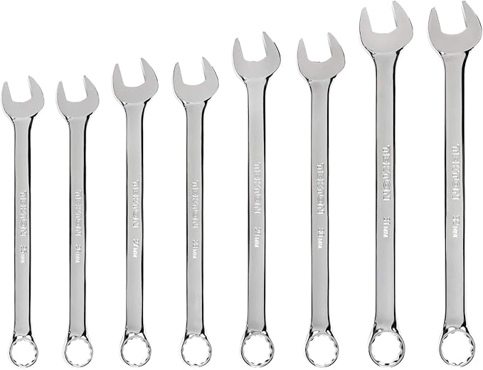 TEKTON Combination Wrench Set, 8-Piece (25-32 mm) | WCB90203
