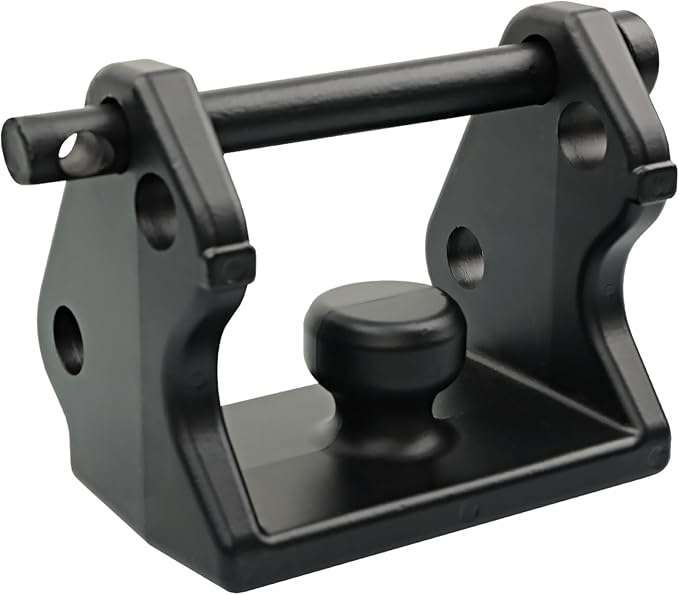 HQPASFY Trailer Hitch Lock, Trailer Coupler Lock with Pin, Coupler Lock Model Tl-33 Trailer Lock,Fits Over 2" to 2-5/16" Couplers - Black