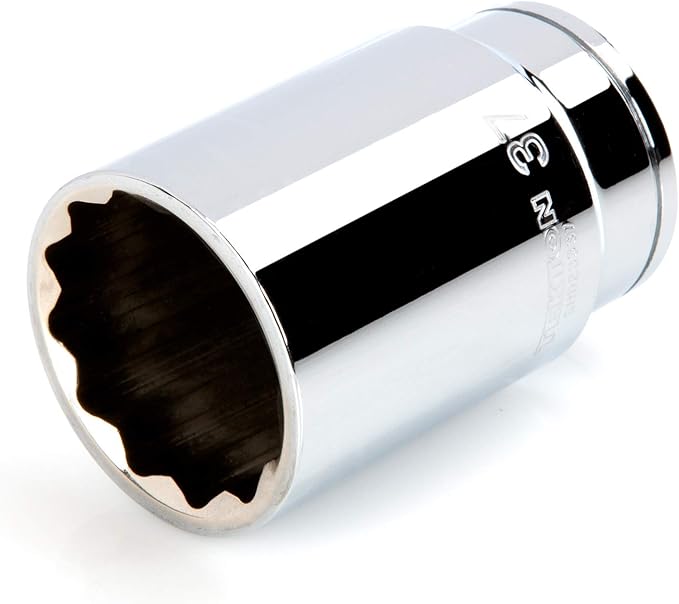 TEKTON 1/2 Inch Drive x 37 mm Deep 12-Point Socket | SHD23337