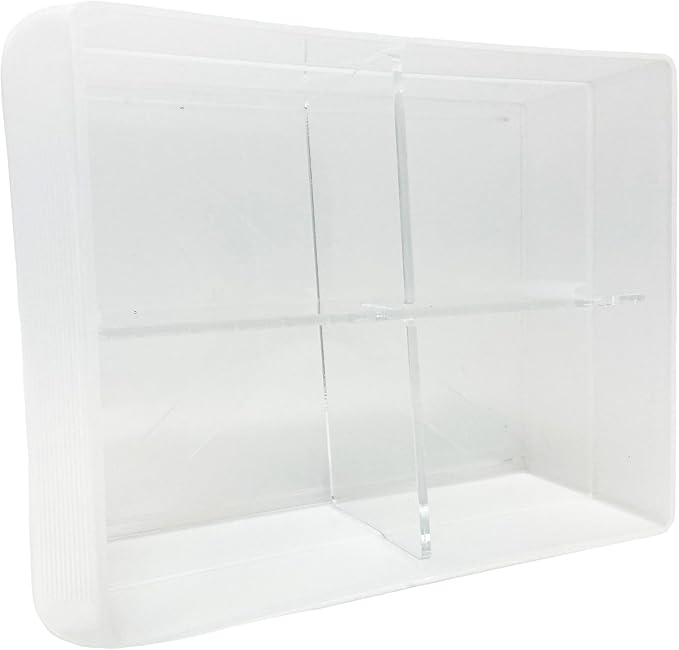 Dividers for Akro-Mils 20702 Large Drawer, 4 Section, Pack of 6 (Large Drawer, Old Style)