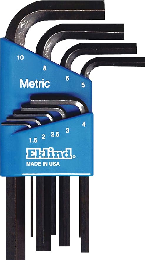 Eklind - REK10022 EKLIND 10022 Hex L-Key allen wrench Combo- Long Inch + Short MM (2 sets 22pc)
