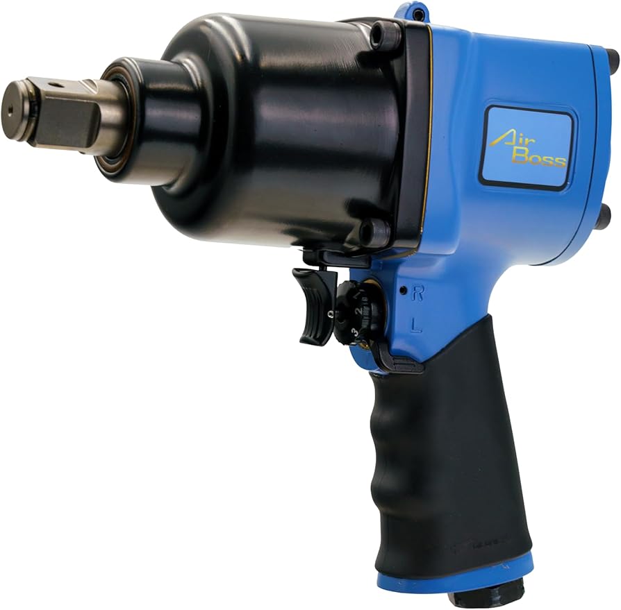 Airboss AW-172 3/4" US Germany Award Winning Premium Air Impact Wrench Heavy Duty 2000 ft-lb Nut Busting Torque 7 Pounds Award-Winning Design Lightweight High Performance