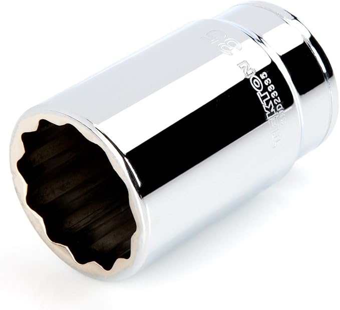 TEKTON 1/2 Inch Drive x 35 mm Deep 12-Point Socket | SHD23335