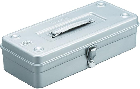 TRUSCO T-350SV Trunk Tool Box, 14.8 x 64.2 x 4.0 inches (373 x 163 x 102 mm), Silver