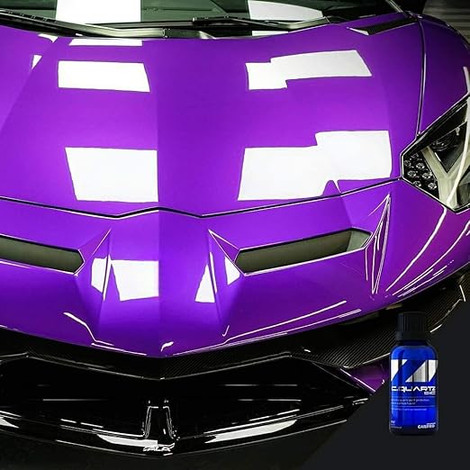 CARPRO CQUARTZ SiC 30ml Kit - Car Ceramic Coating Finish, Quartz Based Nanotechnology, Bonds to Paint, Glass, Metal and Plastic