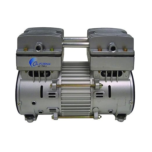 California Air Tools MP100LF 1.0HP Ultra Quiet and Oil-Free Air Compressor Motor