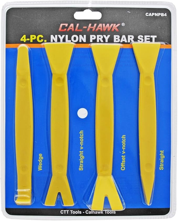 Cal Hawk Tools CAPNPB4 Nylon Pry Bar Set