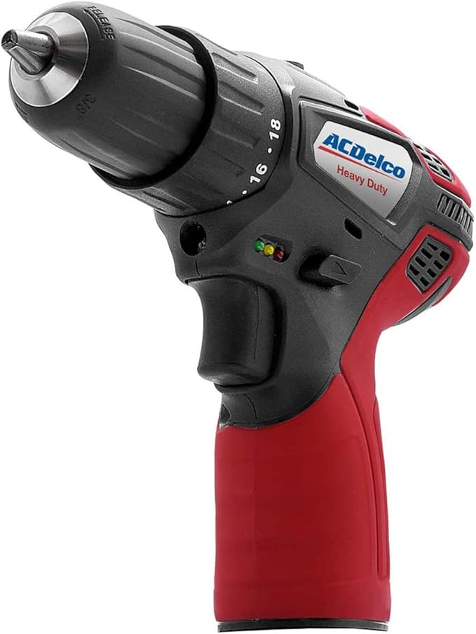 ACDelco ARD12119T G12 Series 12V Cordless Li-ion 3/8” 265 in-lbs. Compact Drill Driver - (Tool Only, No Battery)