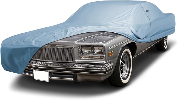 iCarCover Premium Car Cover for 1971-1976 Buick Electra Heavy Duty Waterproof All-Weather Automobiles Custom Fit Indoor Outdoor UV Snow Protection Covers with Straps and Bag