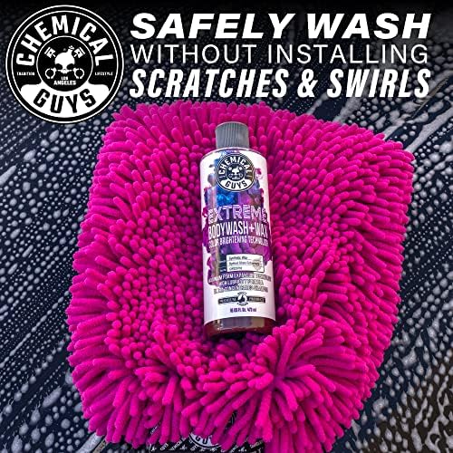 Chemical Guys CWS207 Extreme Bodywash Foaming Car Wash Soap & Refill Kit, 2 Bottles - (1) 16 oz and (1) Gallon (Works with Foam Cannons, Foam Guns or Bucket Washes) 144 oz