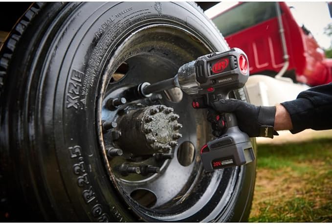 Ingersoll Rand W8571 3/4" 20V Cordless Impact Wrench Bare Tool, 2000 ft-lb Torque, 6" Extended Anvil, Friction Ring Thru-hole, Pistol