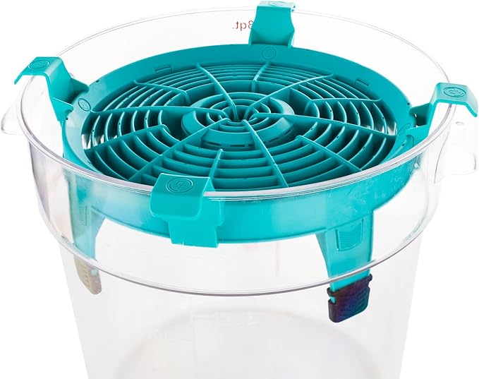 Detail Factory - Clean Screen Bucket Filter - Traps Dirt & Debris in the Wash Bucket to Prevent Scratching Vehicle Paint - Octane Riptide
