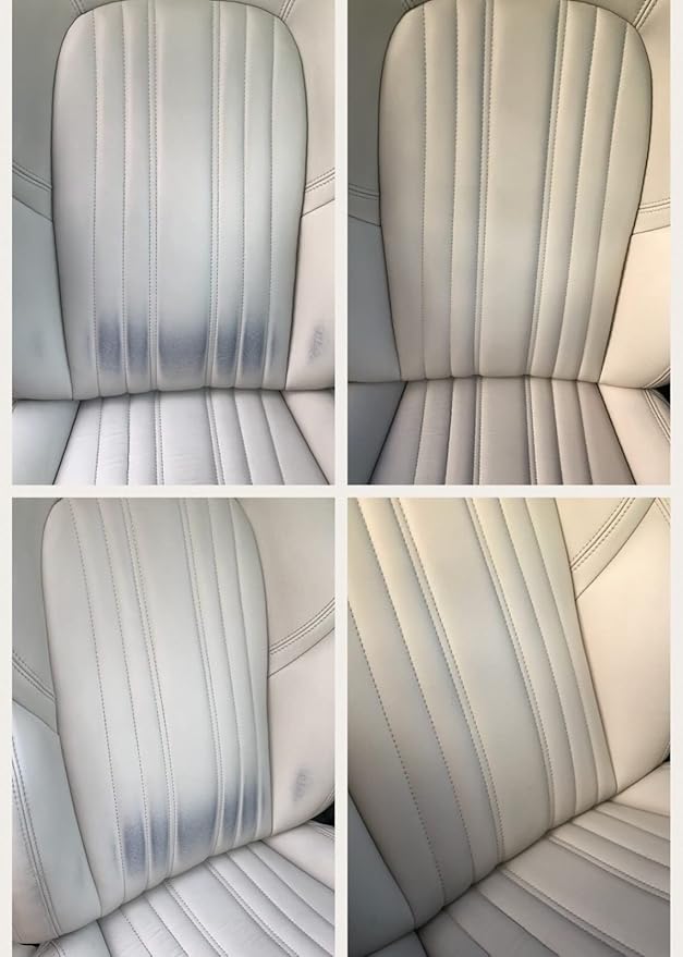 Geist. 3 Plus Care Kit for Leather & Vinyl | Clean, protect/shield from dye transfer and friction damage, prevent shrinking and cracking keeping it soft and supple | For leather 3 yrs+ and leatherette
